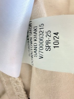 Gap Downtown Khaki Shorts 4 Women Tan Beige 4” Cotton Stretch New NWT