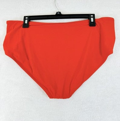 Calia Swim Bottom XL Red Adjustable Tie Front Womens Tankini Swimwear New NWT