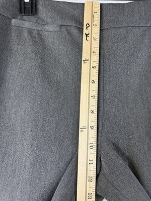 Talbots Refined Bi Stretch Pants 8 Womens Gray
