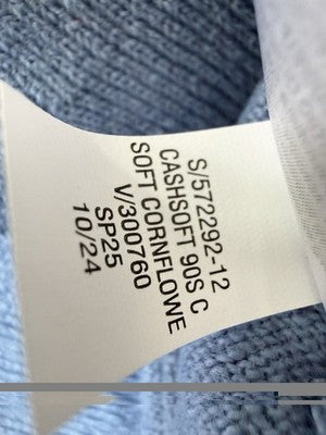 Gap CashSoft Cardigan Sweater Women Medium Blue Cash Soft New NWT