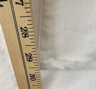 Frame Le High Flare 34 Jeans White Denim Womens New NWT