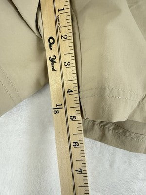 Columbia Shorts Womens XXL Sandy River Short II 5” Nylon Beige Pockets New NWT