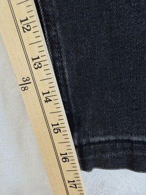 Gap High Rise Cropped Capri Jeans 29 8 Women Black Crop Capris New NWT