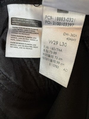 Levis 724 High Rise Slim Straight 29 Womens Black 29x30 Levi’s New NWT