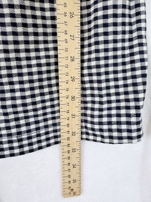 Gap X Doen Dress 2 Blue Gingham Denim Mini Womens Sleeveless New NWT