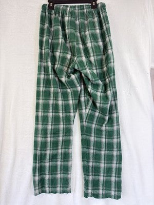 Skidmore College Flannel Pajama Pants Small Womens Pjs Sleep Green Plaid