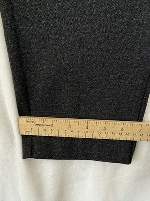 Liverpool Los Angeles Pants Kelsey Knit Trousers 14 Petite Black Gray Womens 14P