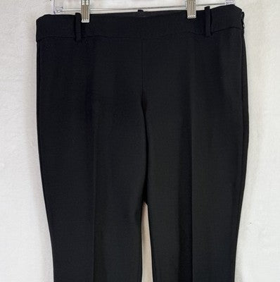 J Crew Minnie Pants 4 Black Wool Blend Stretch Womens