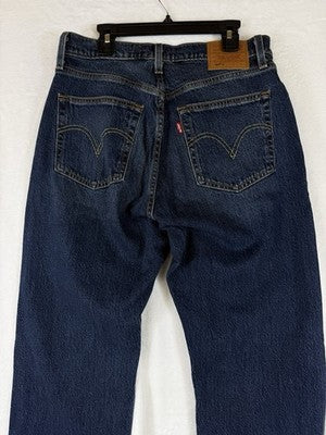 Levis 501 Curve Jeans 29 Womens Blue 29x30 Button Fly Mid Rise Levi’s