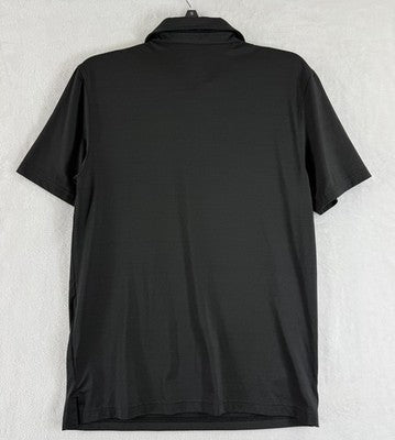 Members Mark Performance Polo Mens Small Black Short Sleeve Shirt