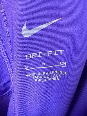 Nike One Womens Dri-FIT High-Waisted 3" 2-in-1 Shorts Small Purple New