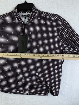 Bad Birdie Womens XS Golf Top UV Long Sleeve Shirt Throwing Darts