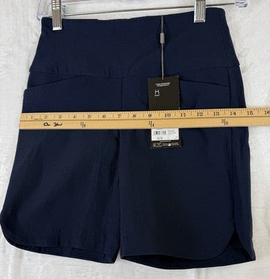 Walter Hagen Golf Shorts XS Womens Pull On Navy Blue Sculpt Lady New NWT