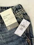 Baby Gap Boys 3t Shorts 90s Loose Fit Denim Jean Blue New