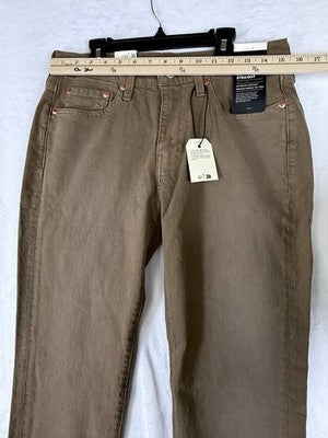 Levis 514 Straight Jeans Mens 29x30 Brown Levi’s New NWT
