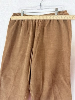 Habitat Clothes To Live In XL Cropped Pants Black Artsy Art To Wear Womens