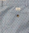 Vineyard Vines Breaker Shorts 36 Blue Nautical Buoy Print Mens 9” Flat Front