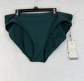 Calia Swim Bottom Large Womens Sea Green Core Mid Rise Bikini Swimwear New NWT