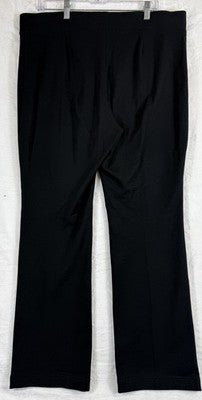 J Jill Pure Jill Bootcut Pants Large Black Knit Pull On Women Pima Modal Stretch