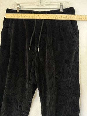 American Eagle Corduroy Joggers Medium Mens Pull On Black Next Level Flex