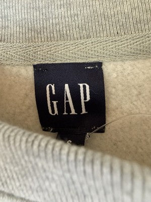 Gap Vintage Soft Wedge Crewneck Sweatshirt Small Women Gray Long Sleeve Top New
