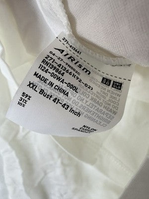 Airism Tank XXL Uniqlo Womens White Top