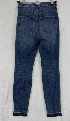 Ayr Jeans 27 27x26 The Riser Womens Blue Skinny High Rise