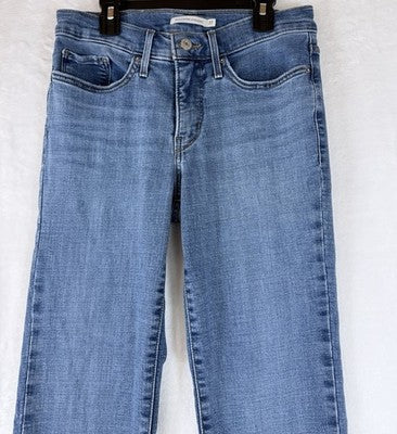 Levis 314 Shaping Straight 27 Jeans Womens 27x34 Blue Levi’s
