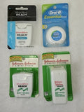 Vintage Johnson & Johnson Dental Floss Mint Waxed 90s Oral B Lot