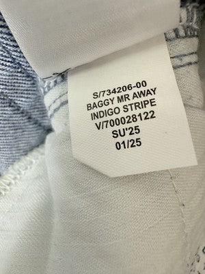 Gap Baggy Mid Rise Jeans 8 Short 29 Womens Blue Wide Leg Ultrasoft Denim New NWT