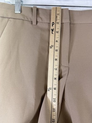 Talbots Hampshire Ankle Pants 6 Petite Rattan Beige Womens 6P