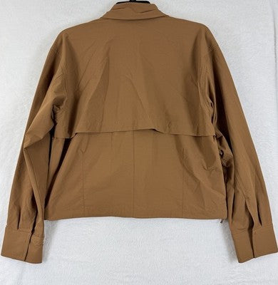 Halfdays Nan Field Jacket XS Womens Nuthatch Brown Utility New NWT $145