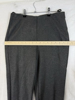J Jill Ponte Leggings Large Gray Womens Knit Pull On Pants