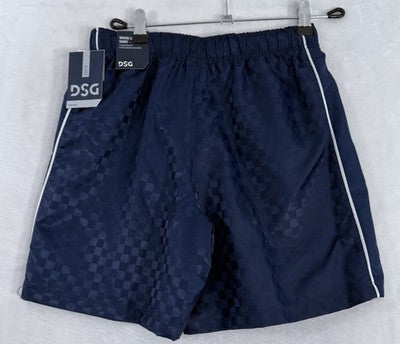 DSG Soccer Shorts Boys Large Navy Blue Woven Youth 14 16 NWT