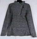 Life Integrity Earth Top Large Pullover Fleece Gray LIV Womens Sweatshirt