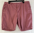 Uniqlo Shorts Men XL Chino Pink Cotton 9”
