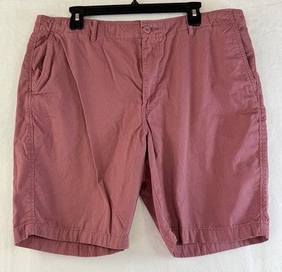 Uniqlo Shorts Men XL Chino Pink Cotton 9”