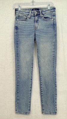 Gap Universal Skinny Jeans 26 Short 2 Light Blue Womens