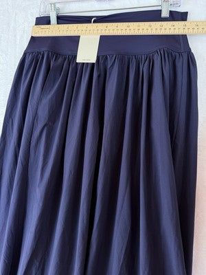 Halara Breezeful Skirt Large Blue Maxi High Waist Flowy Womens New NWT