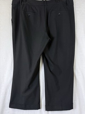 Limited Cassidy Fit Capris 16 Womens Black Collection Dress Pants
