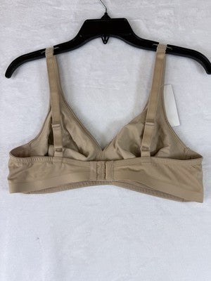 Lilyette Bra 38C Back Smoothing Beige 948 Wireless Soft Cup Beige Womens New NWT