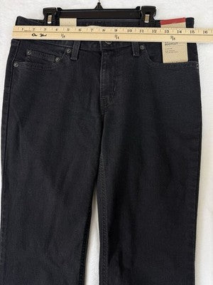 Levis Superlow Bootcut Jeans 28 Black 28x34 Womens Low Rise Boot Cut Levi’s New