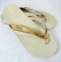 Kuru Womens Flip Flops 9 Kala Sieva Leather Sandals Plantar Fasciitis New