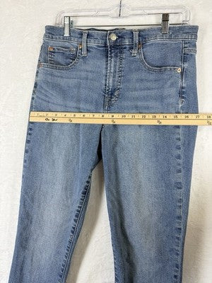 Gap True Skinny High Rise Jeans 31 12 Long Womens Blue Denim
