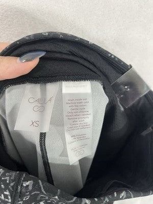 Calia By Carrie Underwood XS Leggings Tipped Dash Thermal Winter Thermal NEW