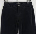 Talbots Velvet Pants 2 Petite Black Velveteen 5 Pocket Heritage Womens 2P