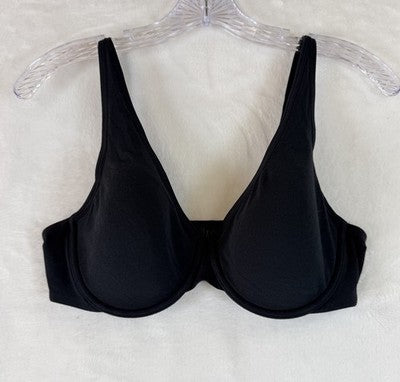 Third Love Bra 34d Cloud Cotton Perfect Coverage Underwire Black