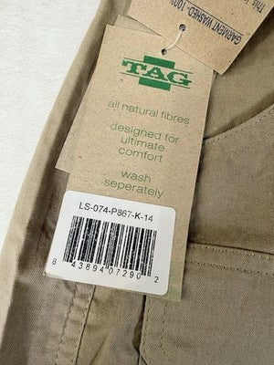 Tag Safari Shorts Womens 14 Hunting Khaki New NWT