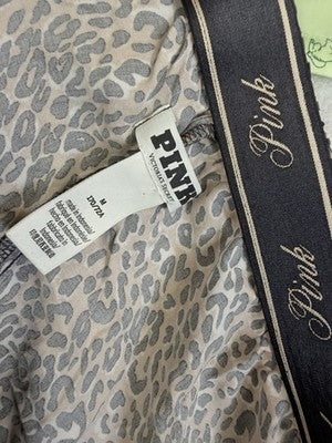 Victoria’s Secret Sleep Shorts Medium Lot 2 Animal Print Dog Pajama Womens