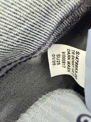 Gap True Skinny High Rise Jeans 20 35 Womens Dark Wash Blue New NWT